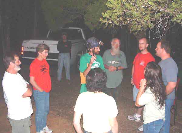 An the plan is....  at Snail Shell Cave - Tennessee September 2004